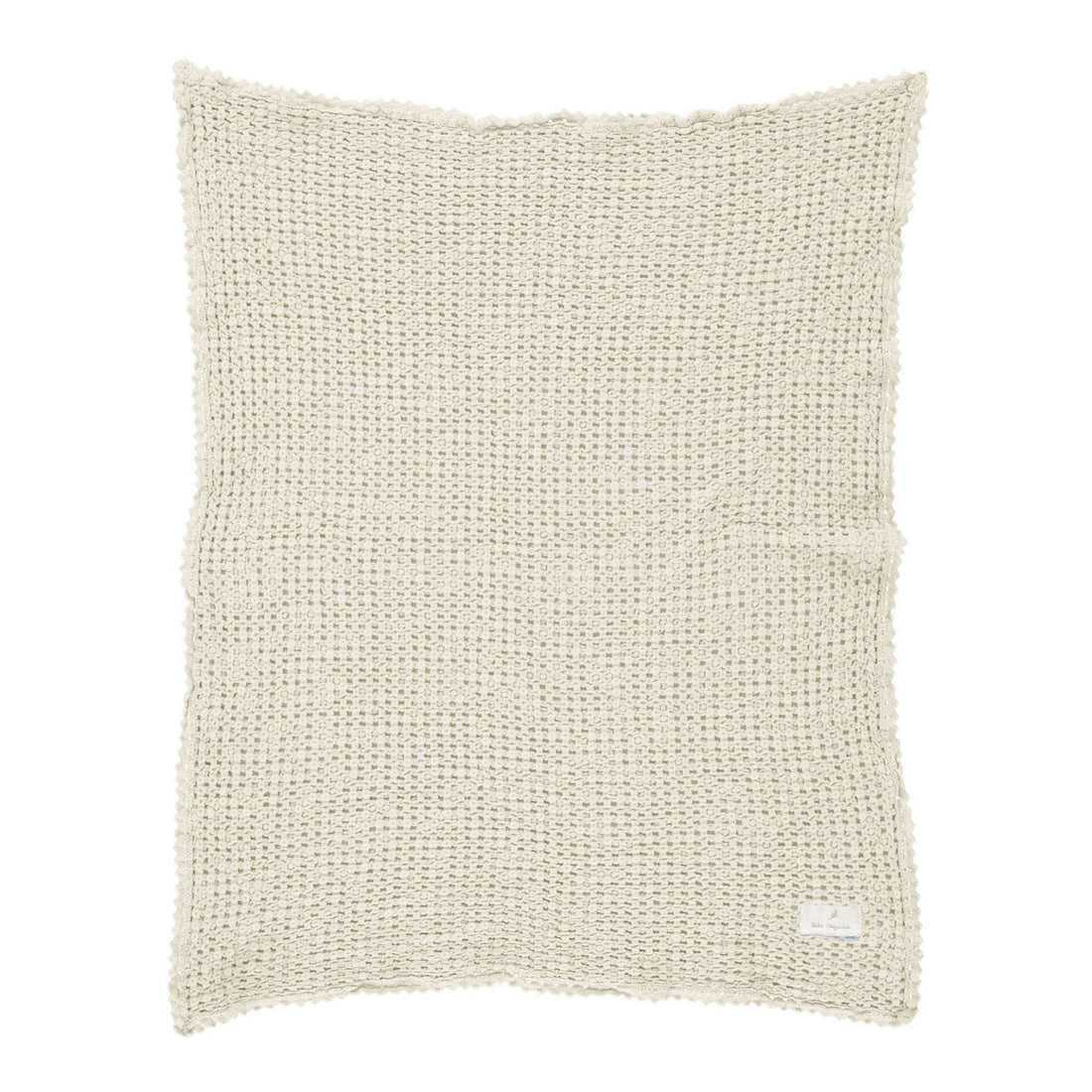 Bebe Organic Natural  Bebe Waffle Blanket