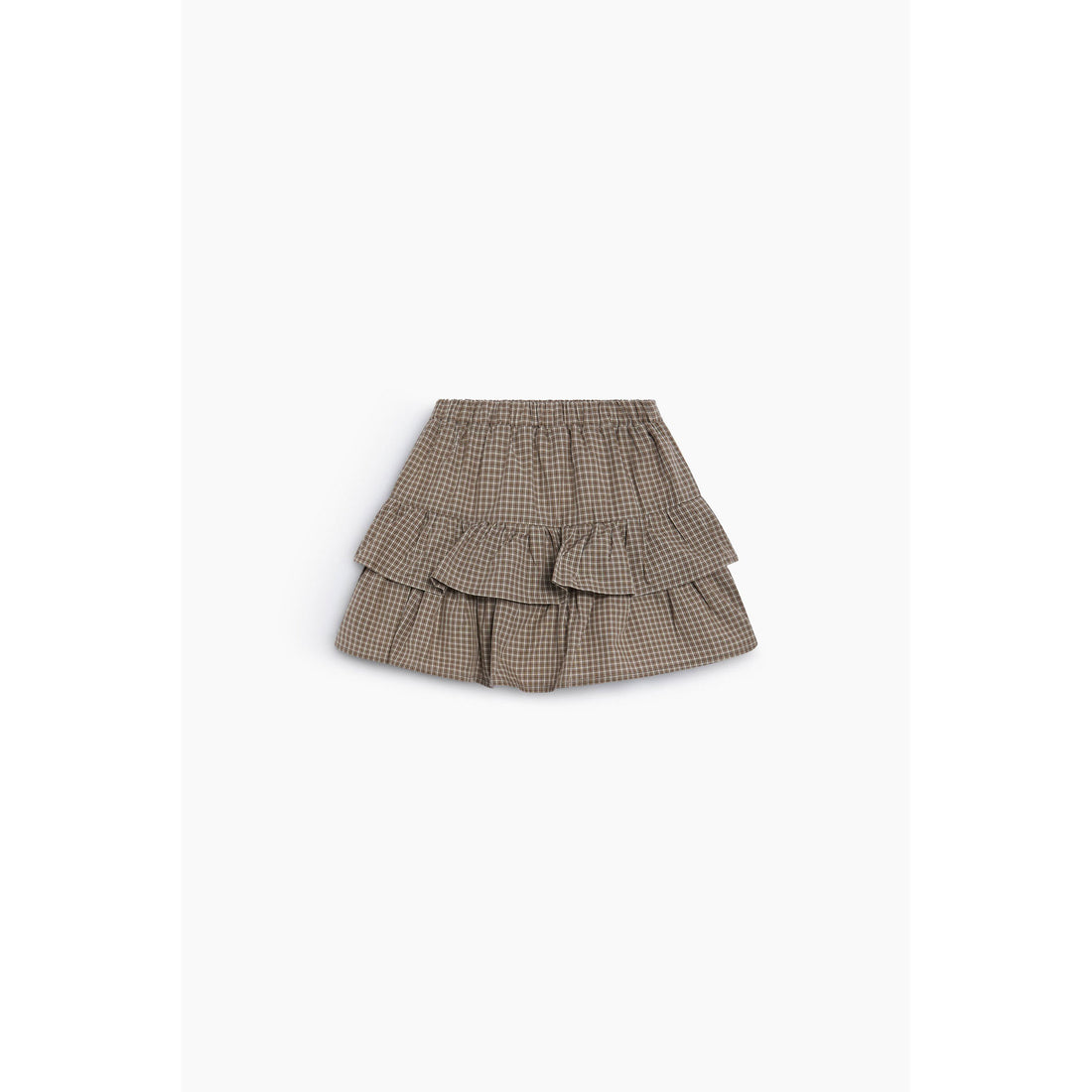 The New Society Wander Check Skirt