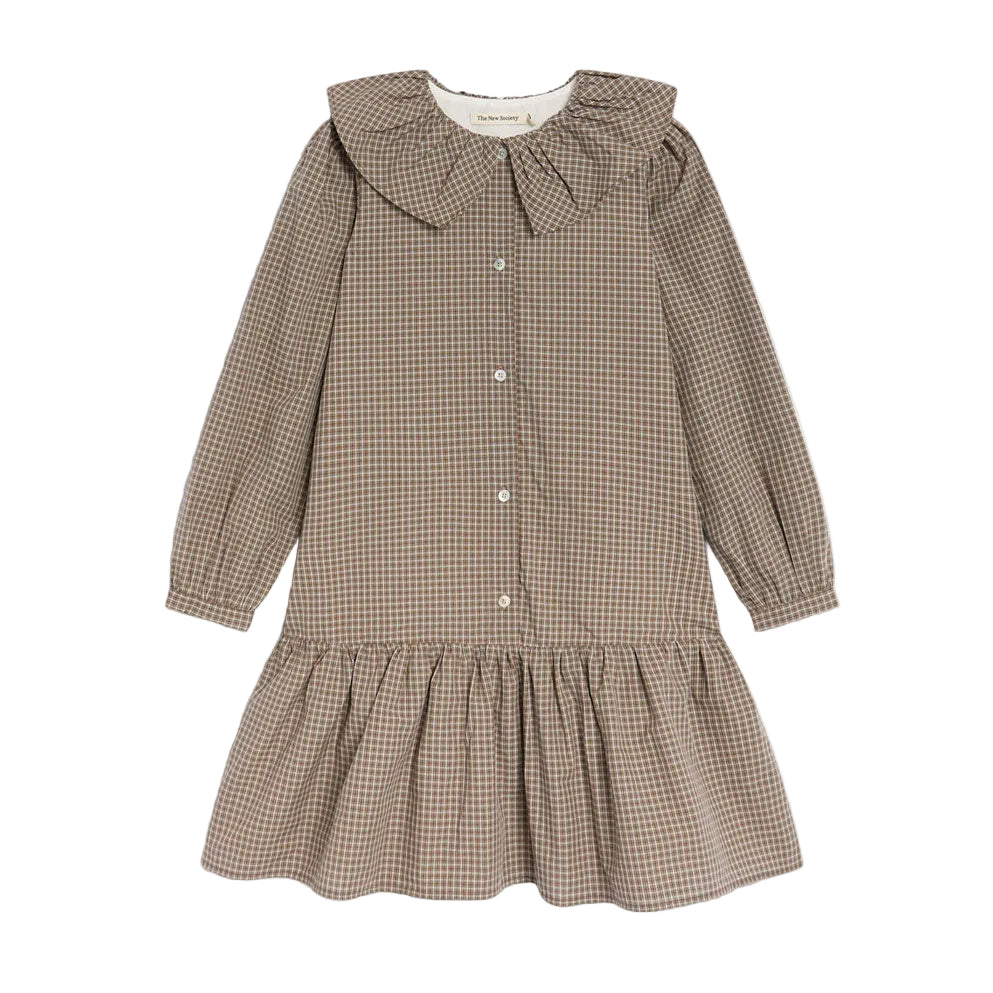 The New Society Wander Check Special Dress