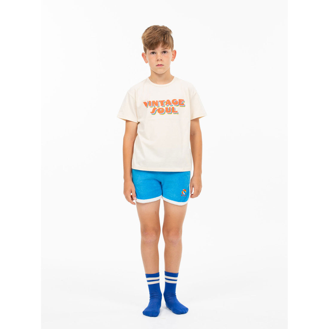 Wander and Wonder  Periwinkle Stripe Socks