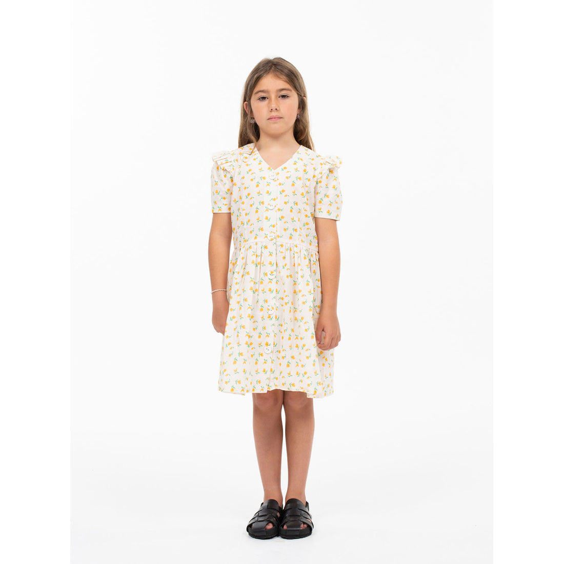 Wander and Wonder  Corn Floral Madison Dress