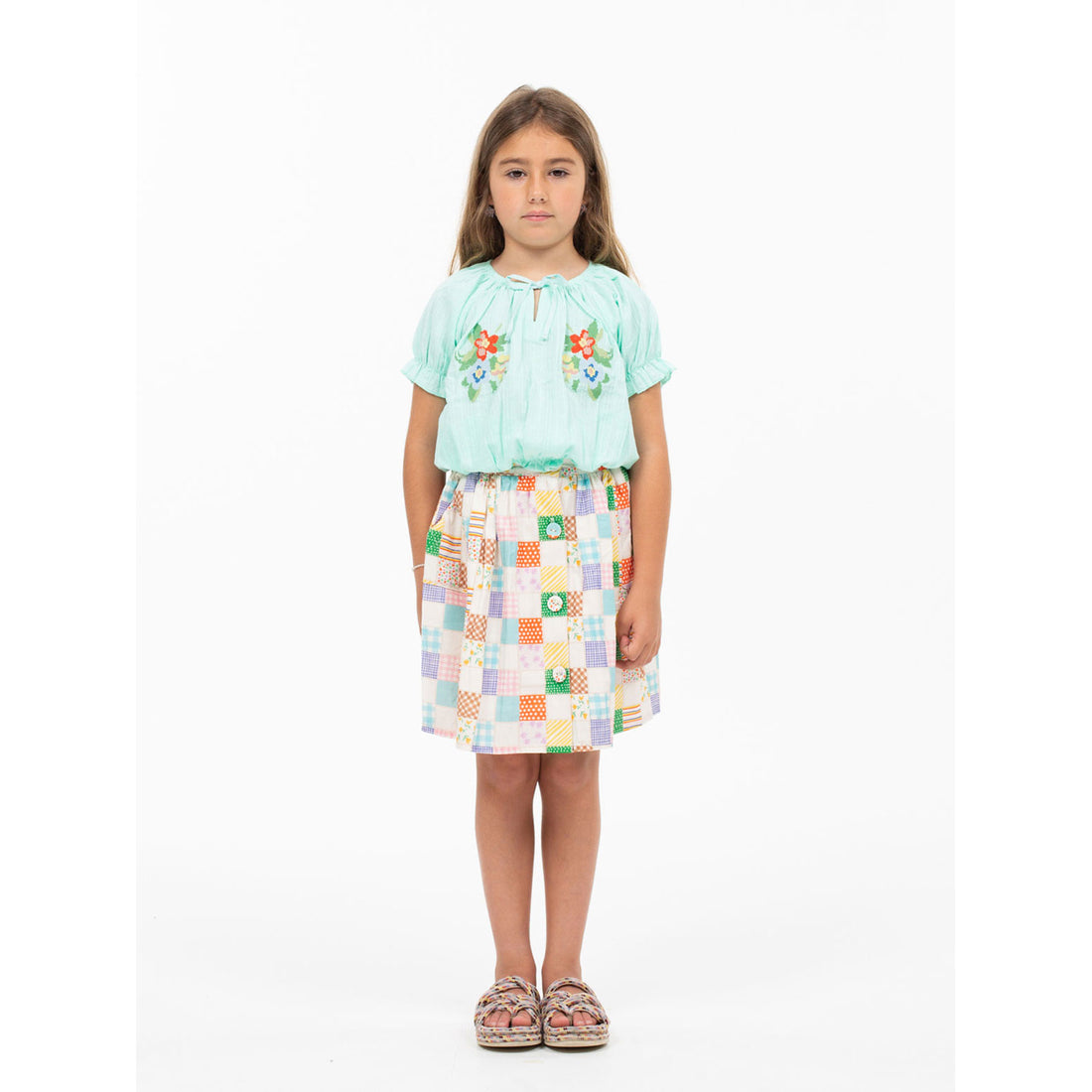 Wander and Wonder  Multi Quilt Quilted Skirt