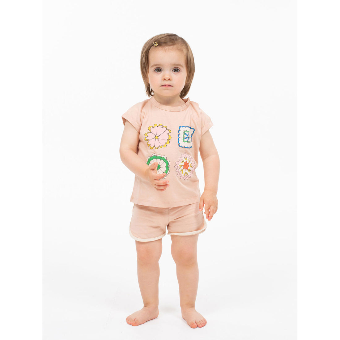 Wander and Wonder  Peach Baby Tank Set
