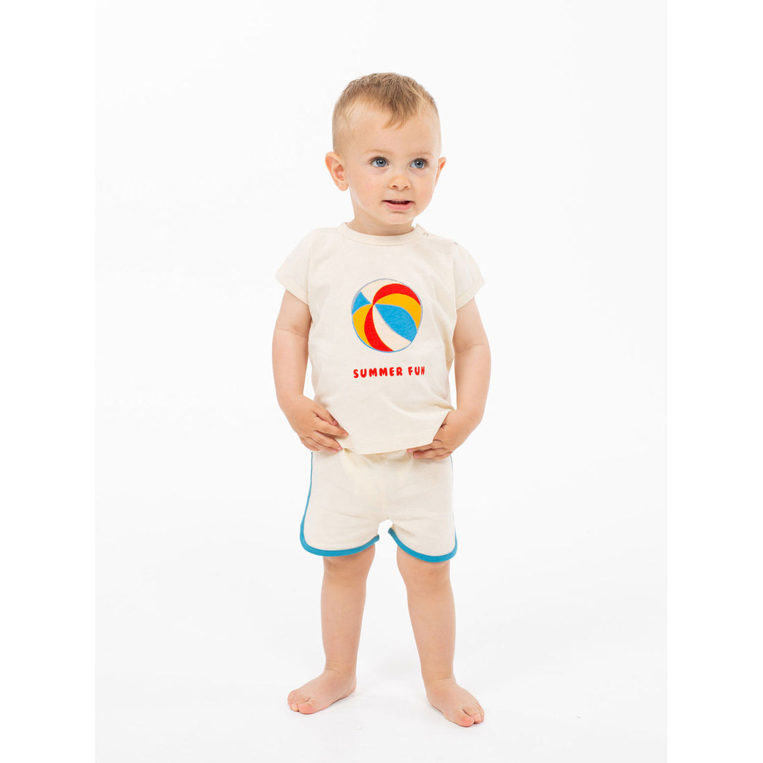 Wander and Wonder  Ecru Baby Tank Set