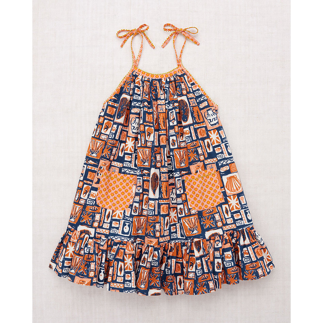 Misha and Puff Marine Blue Collection Karina Dress