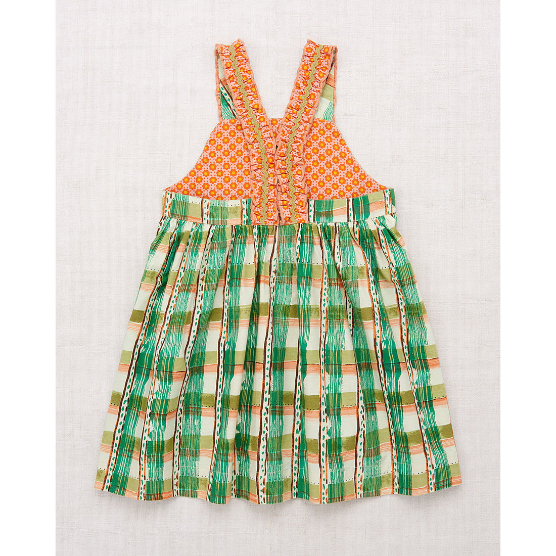 Misha and Puff Mojave Watercolor Plaid Willa Dress