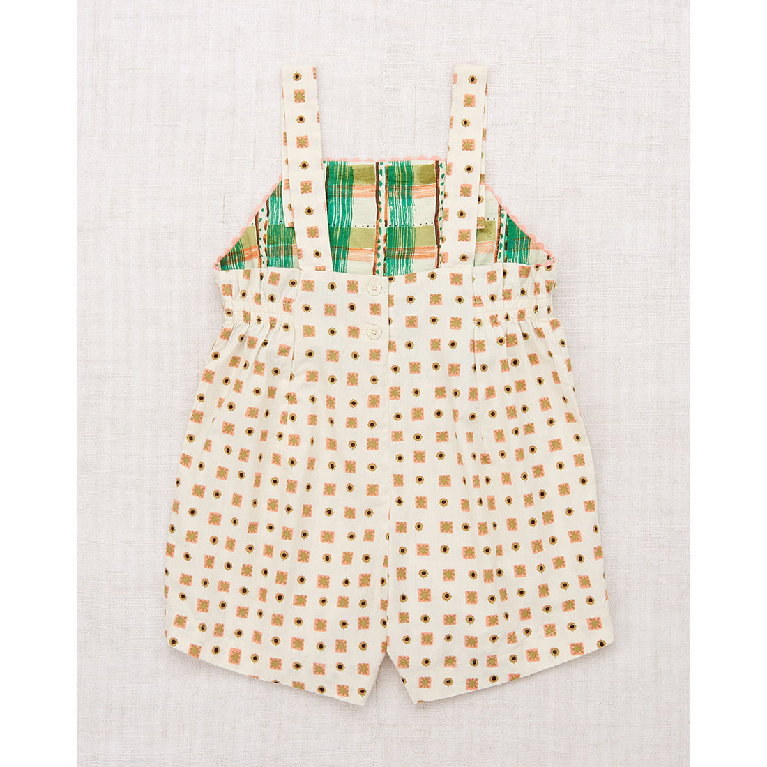 Misha and Puff Marzipan Puff Star Celeste Romper