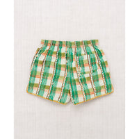 Misha and Puff Mojave Watercolor Plaid Traveler Short