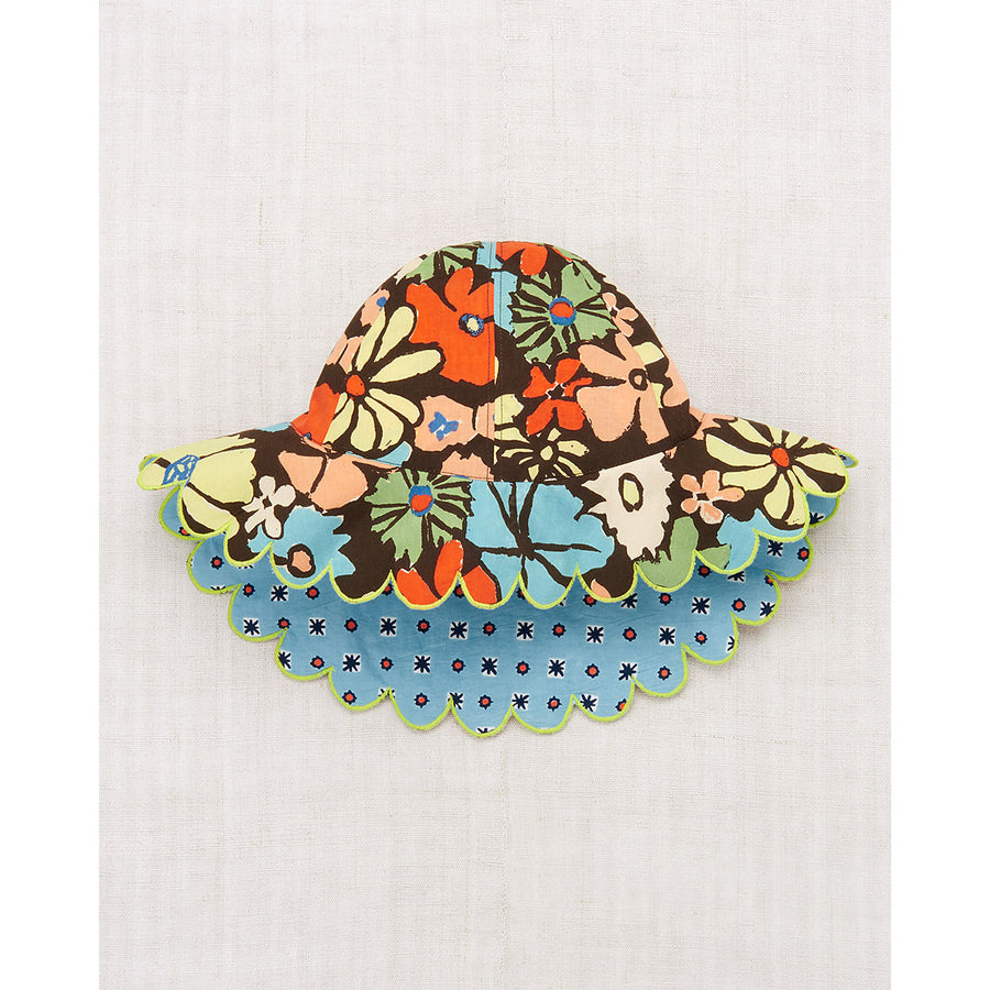 キッズファッション小物 Misha and Puff Holiday Sunhat 4-8y