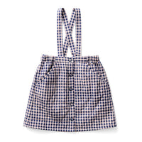 SOOR PLOOM Ink Gingham Print Harlyn Pinafore