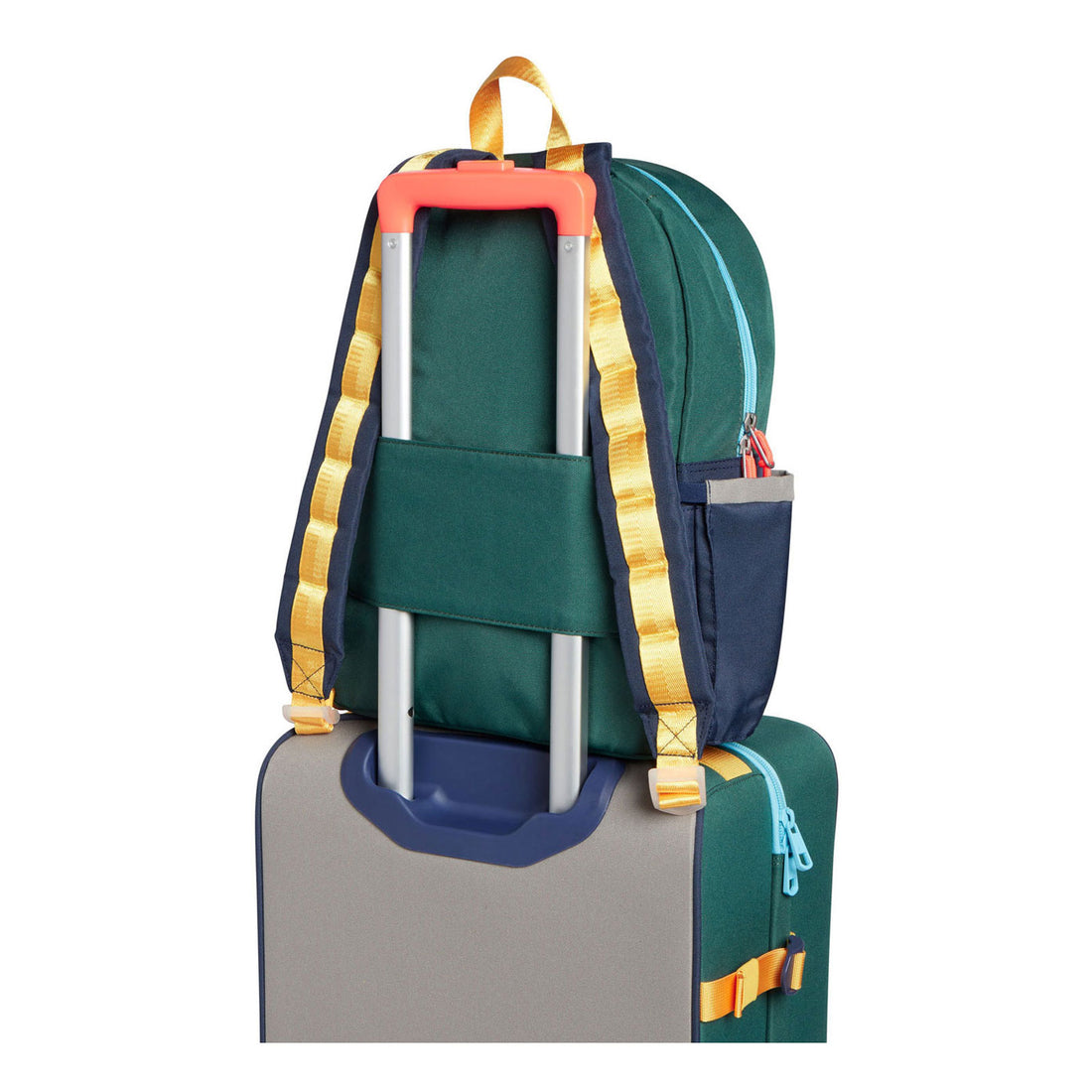 State Bags Green/Navy Kane Backpack