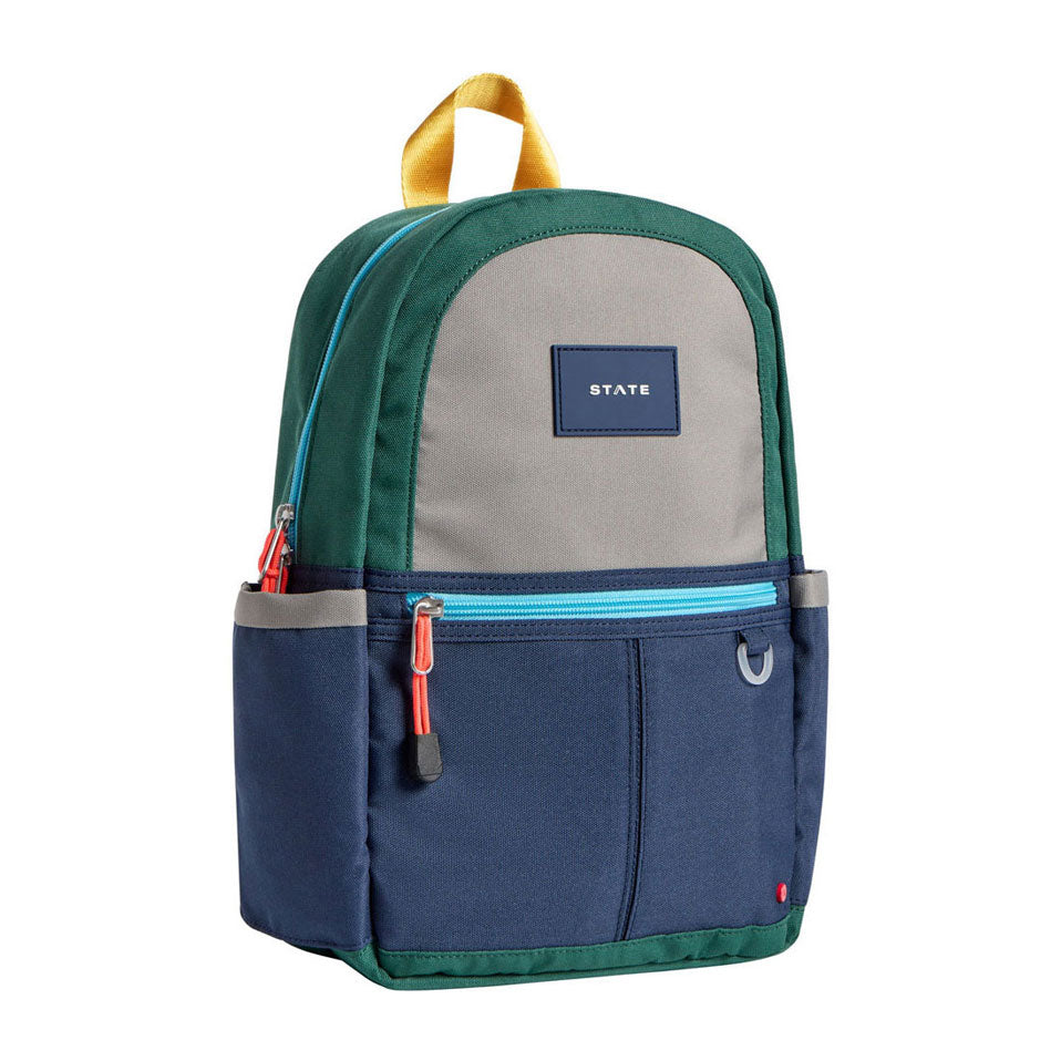 State Bags Green/Navy Kane Mini Backpack