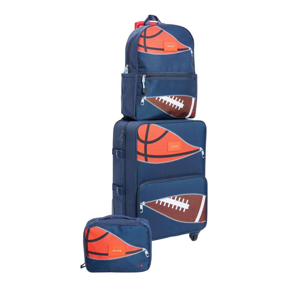 State Bags Navy Sports Kane Backpack