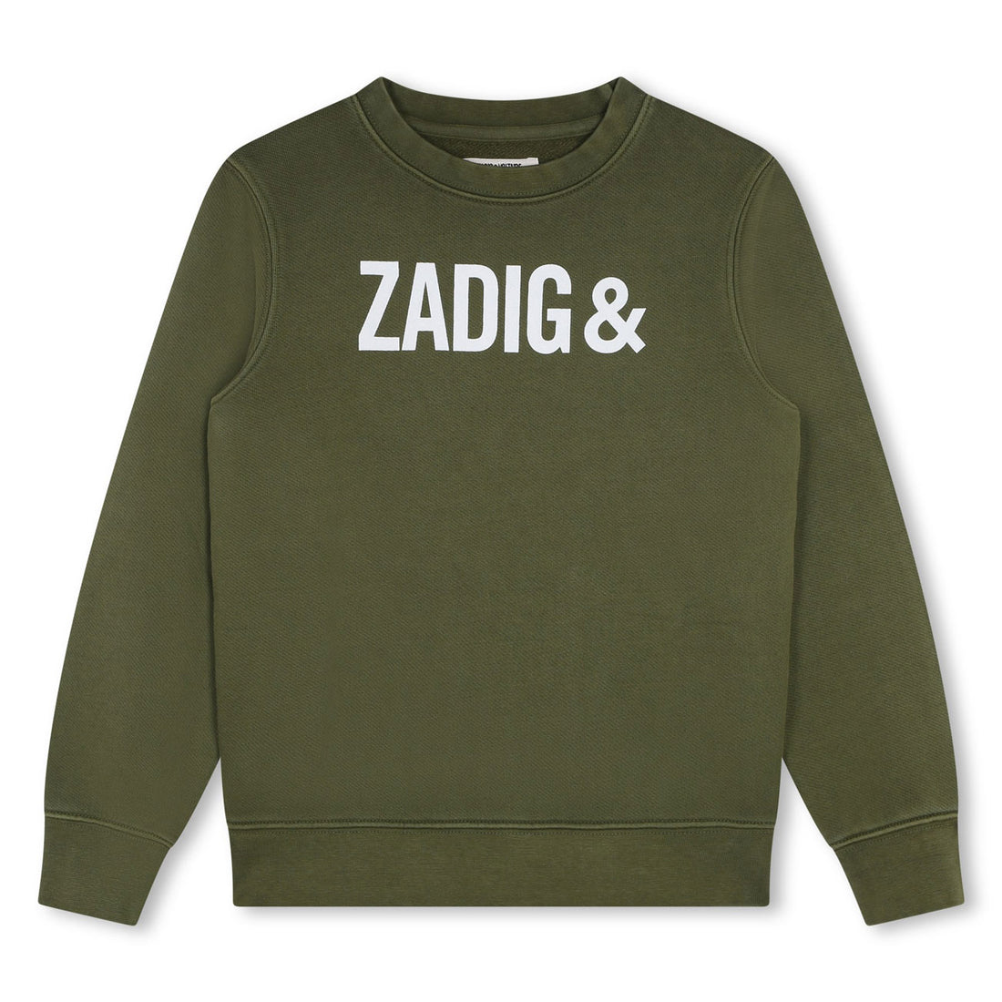Zadig and Voltaire Khaki Logo Sweatshirt
