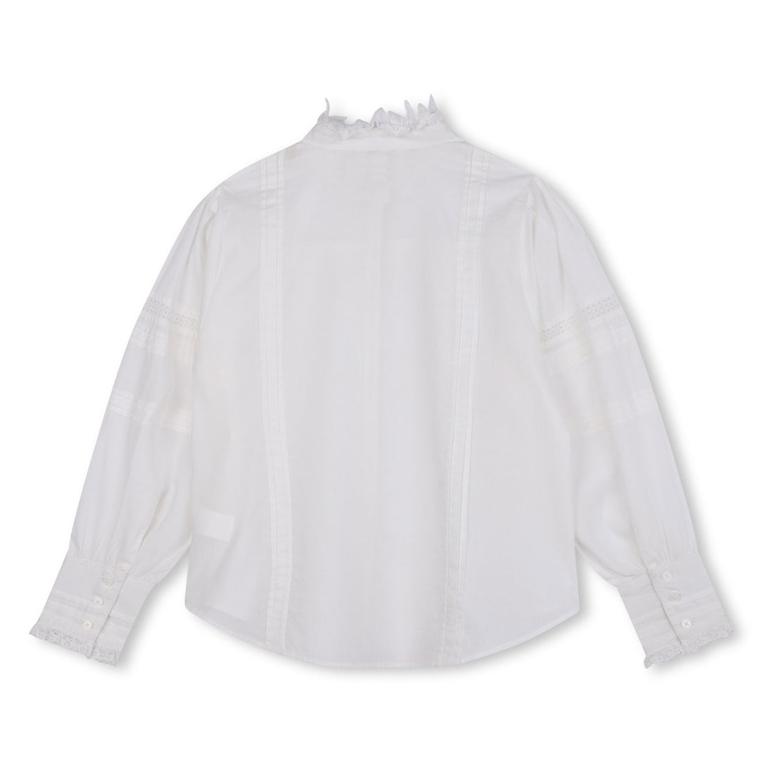 Zadig and Voltaire White Lace Blouse