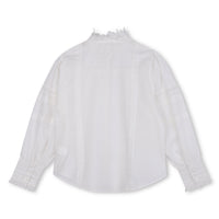 Zadig and Voltaire White Lace Blouse