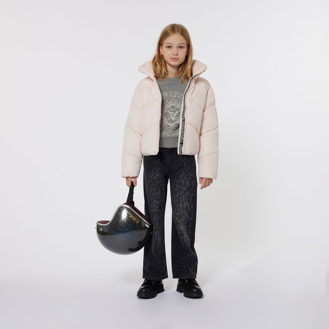 Zadig and Voltaire Grey University Sweatshirt
