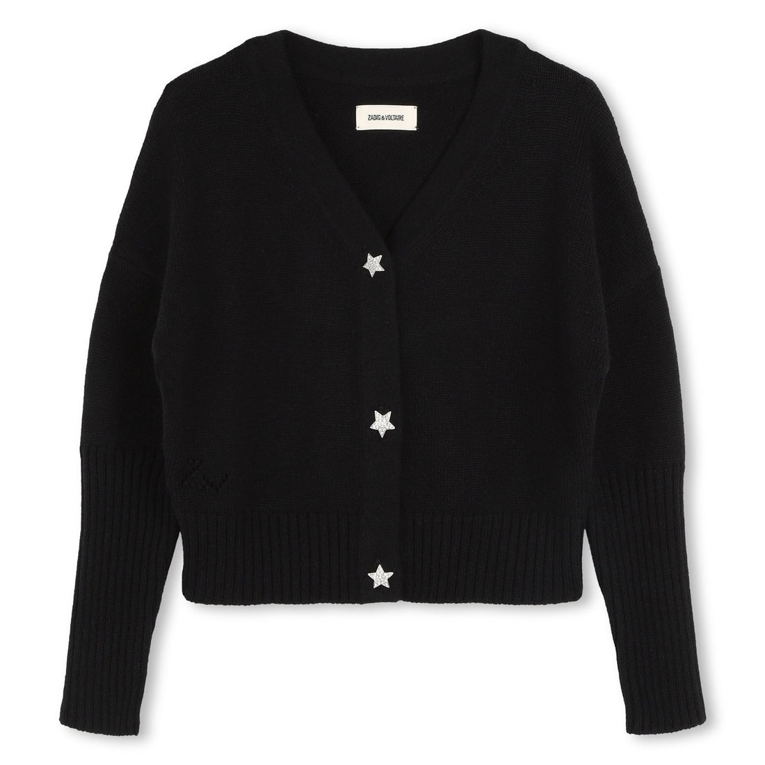 Zadig and Voltaire Black  Button Cardigan
