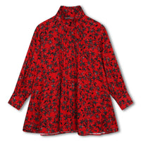 Zadig and Voltaire Red Printed Dress