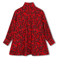 Zadig and Voltaire Red Printed Dress