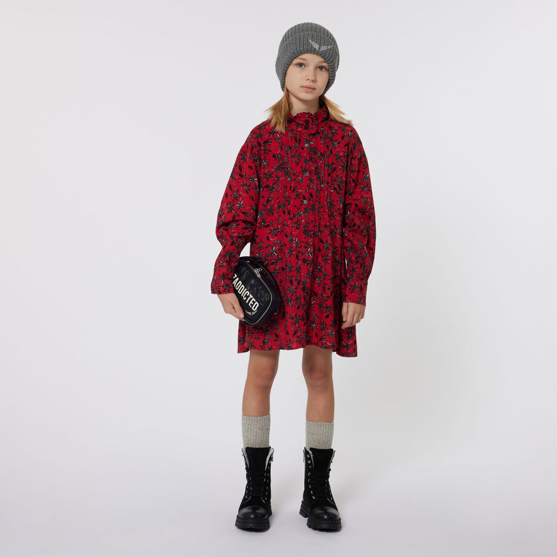 Zadig and Voltaire Red Printed Dress