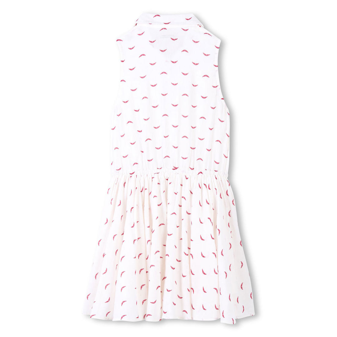 Zadig and Voltaire Off White Printed Sleeveless Dress