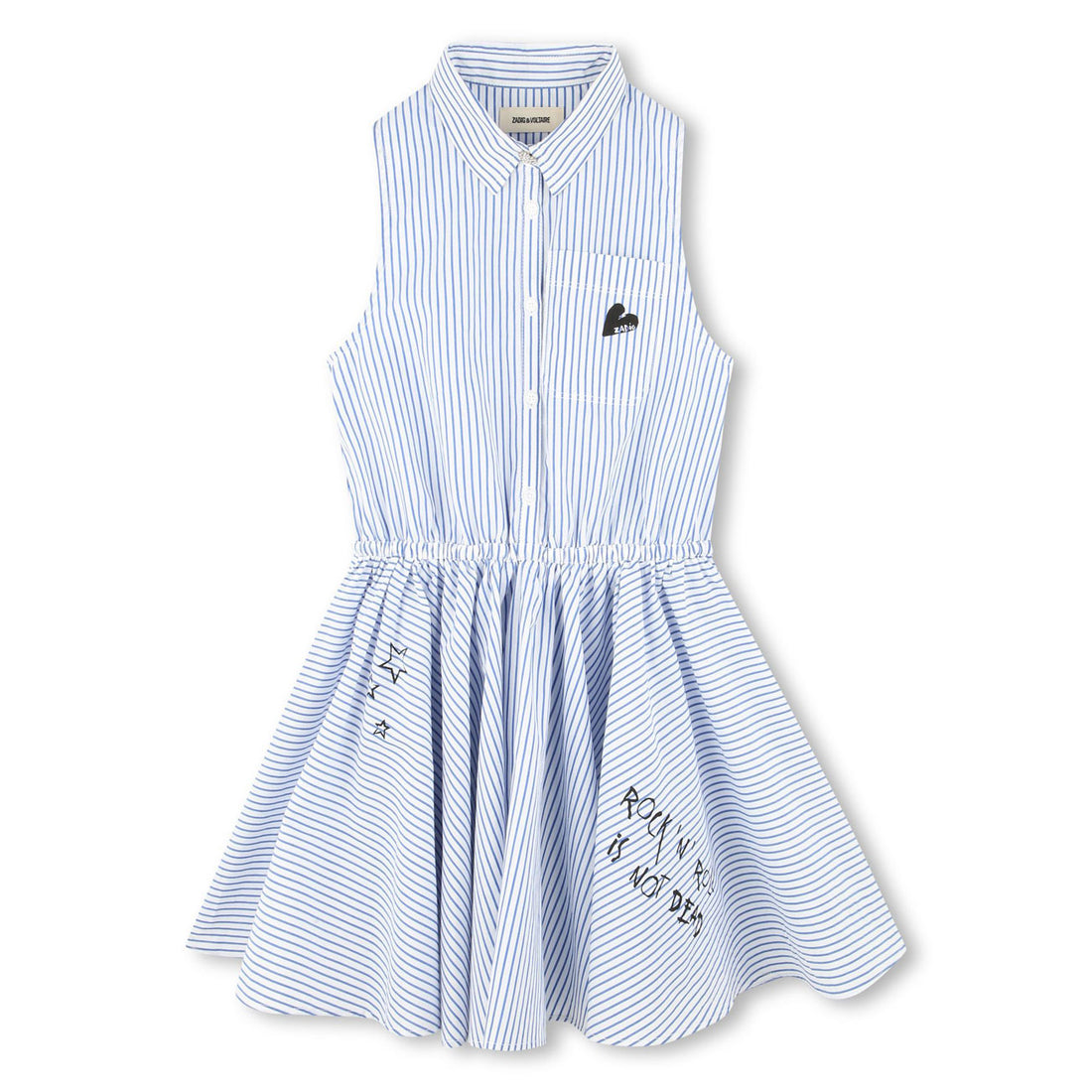Zadig and Voltaire Electric Blue Sleveeless Dress