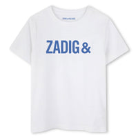 Zadig and Voltaire White Logo Tee