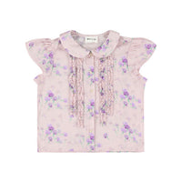 Morley Purple Chrissy Print Blouse