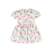 Morley White Tulip Dress