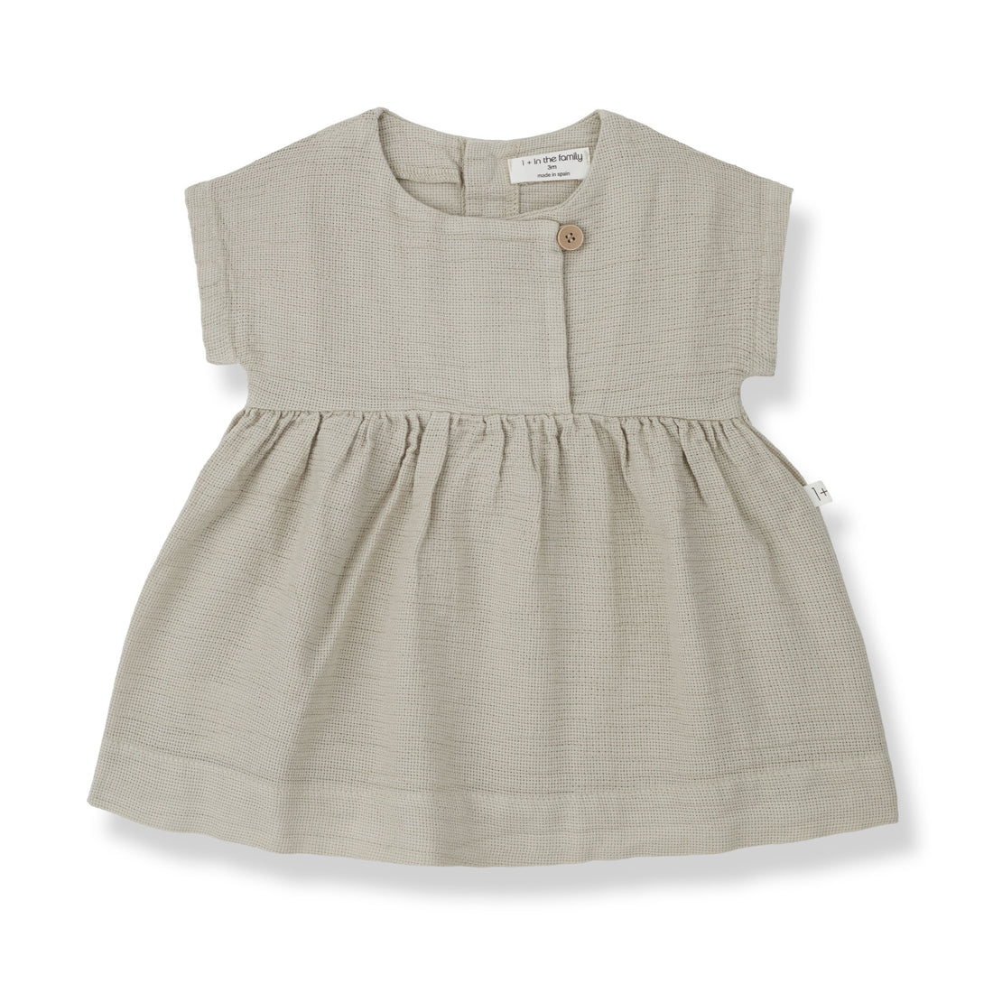 1+ In The Family Beige Xenia Dress