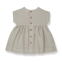 1+ In The Family Beige Xenia Dress