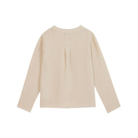 Emile et Ida Cream Cotton Gauze Kurta