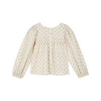 Emile et Ida Star Embroidered Smock Blouse