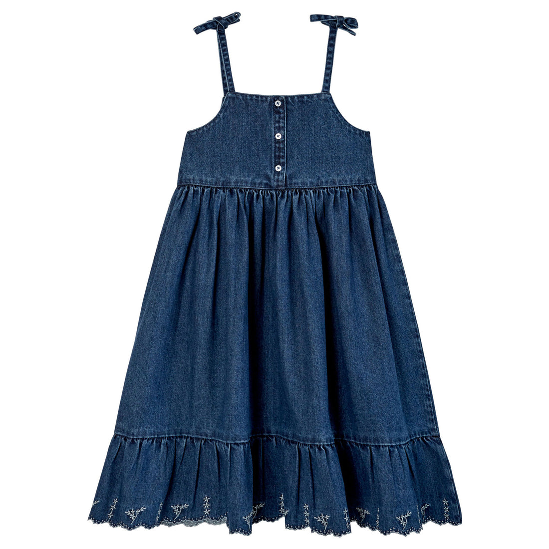 Emile et Ida Denim Brace Dress