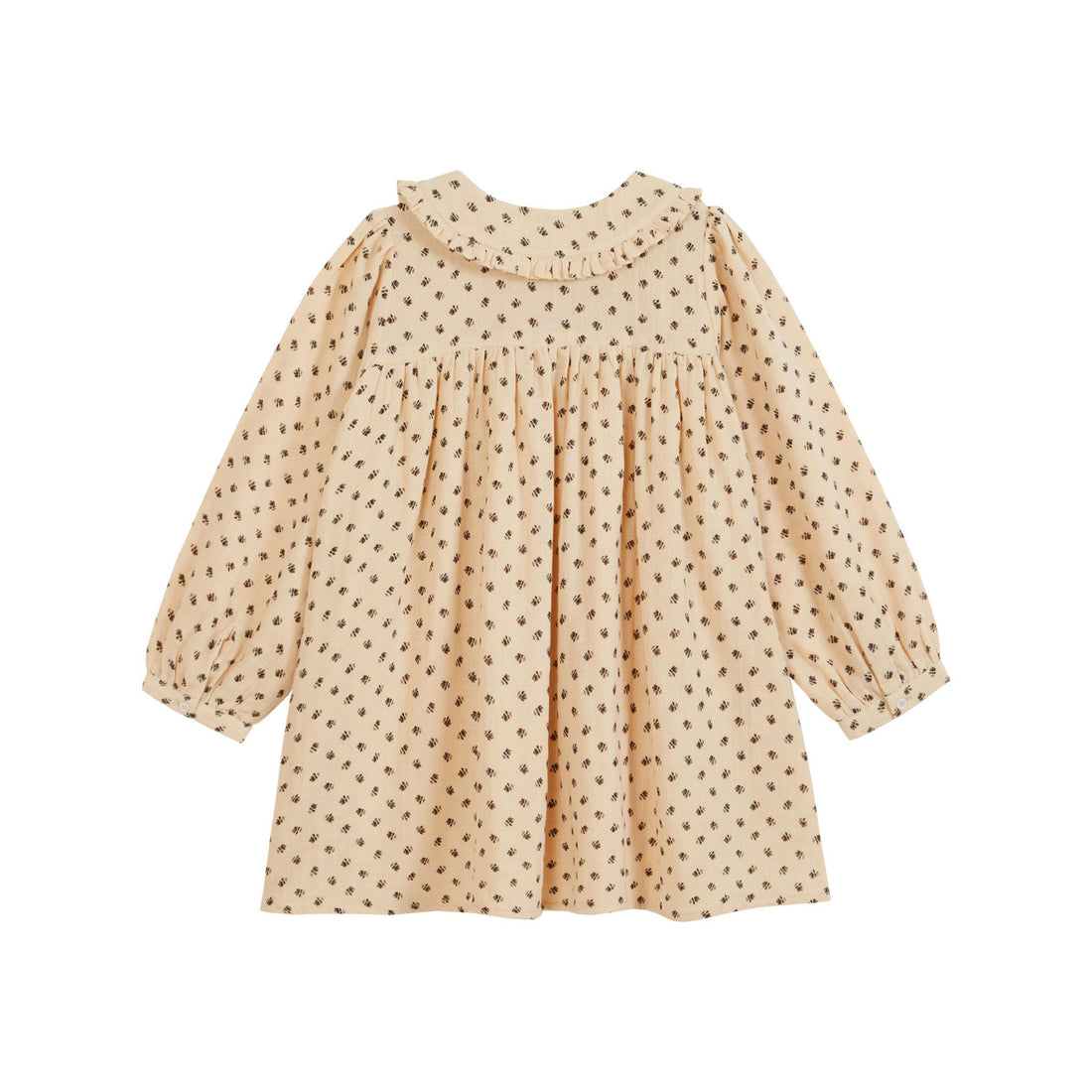 Emile et Ida Chardon Large Ruffled Collar Dress