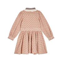 Emile et Ida Cherry Crochet Collar Dress