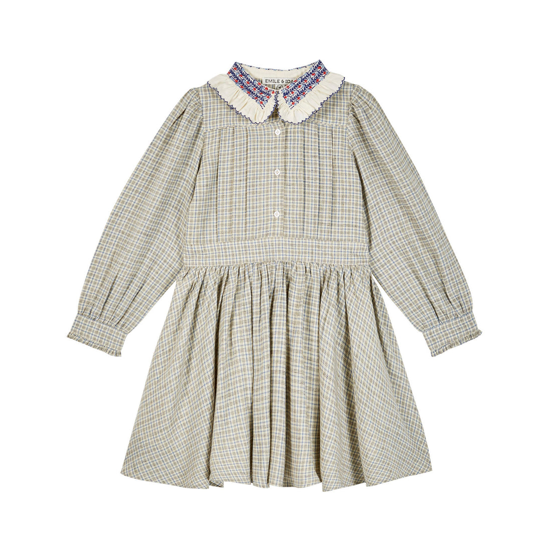 Emile et Ida Caroline Crochet Collar Dress
