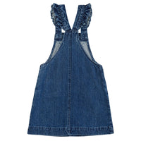 Emile et Ida Denim Flower Pocket Dress