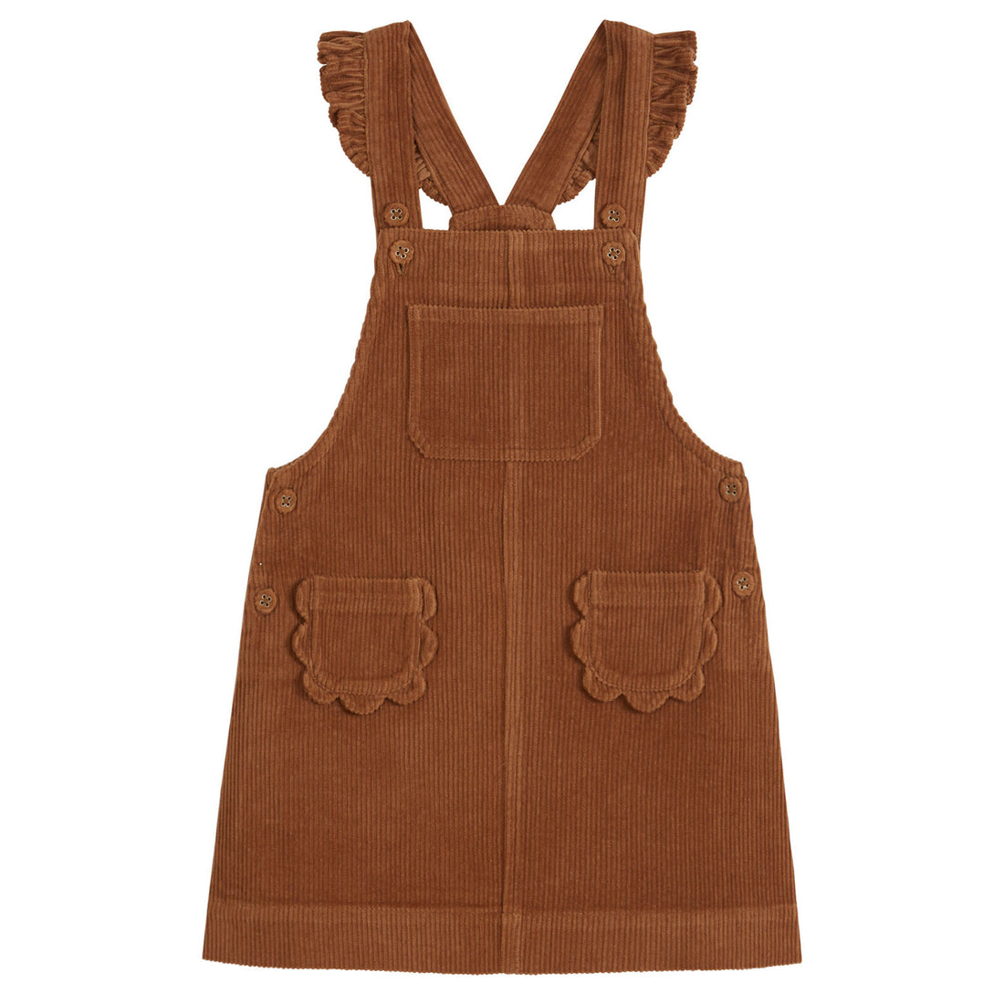 Emile et Ida Macadamia Flower Pocket Dress