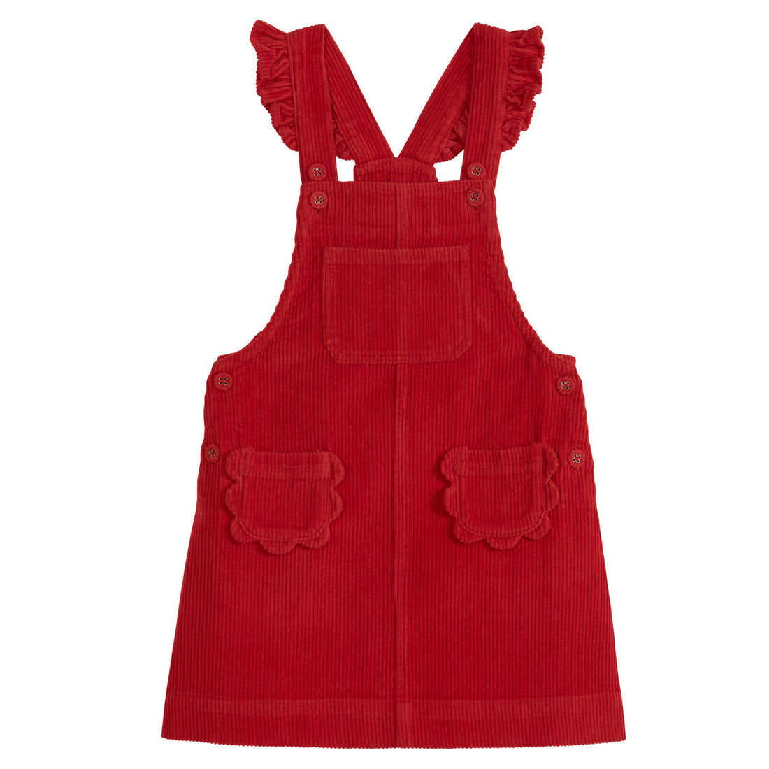 Emile et Ida Red Flower Pocket Dress