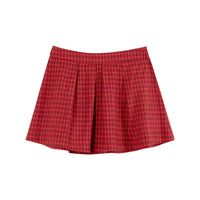Emile et Ida Scottish Plaid Mini Skirt