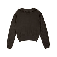 Emile et Ida Bitume Stripe Pointelle Pullover