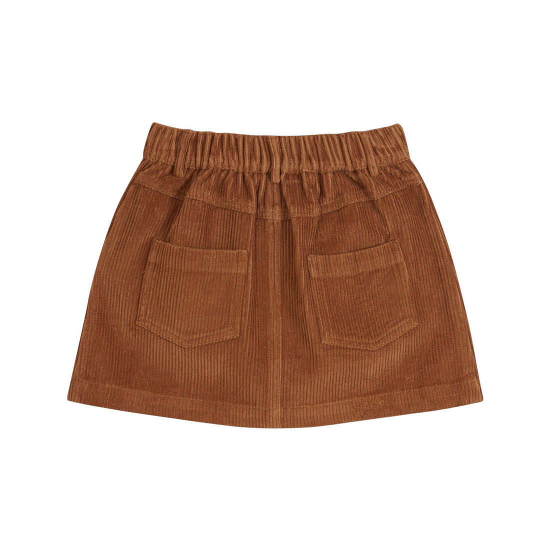 Emile et Ida Macadamia Velvet Flower Pocket Skirt