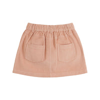 Emile et Ida Peony Velvet Flower Pocket Skirt