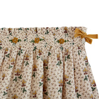 Emile et Ida Agate Embroidered Smock Skirt