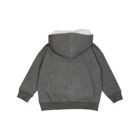 Emile et Ida Dark Heather Grey Hoodie