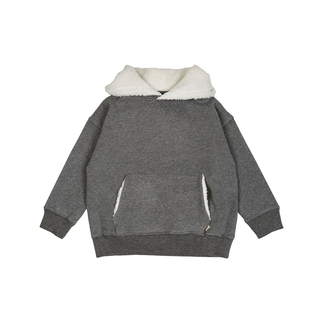 Emile et Ida Dark Heather Grey Hoodie