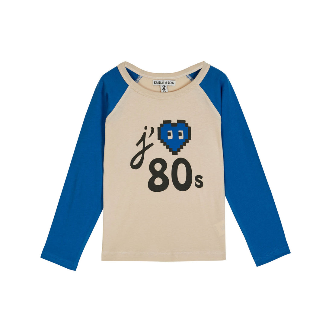 Emile et Ida Ocean Colorblock Raglan Tee