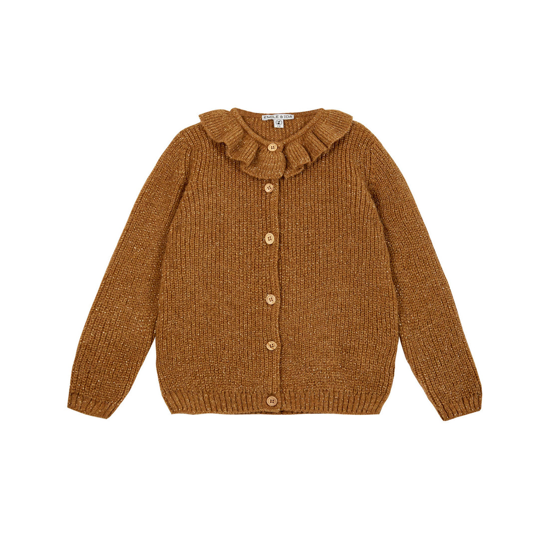 Emile et Ida Caramel Oversized Cardigan